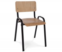 "School" Community School Wood Chair